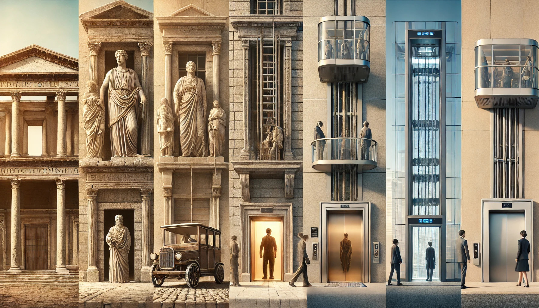 L'Ascenseur dans l'Histoire : Un Voyage Fascinant à Travers le Temps